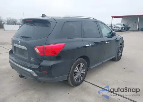2020 Nissan Pathfinder Sl 4Wd из США, поврежденный, VIN 5N1DR2CM5LC614798